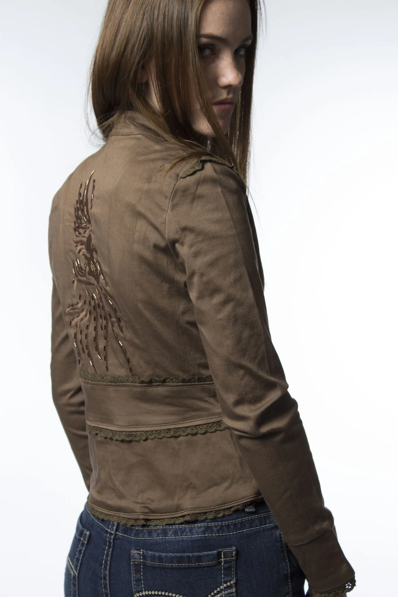 Victorian Style Tailored Jacket-515