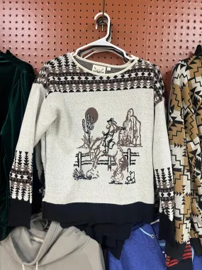 Vintage Cowgirl Sweater