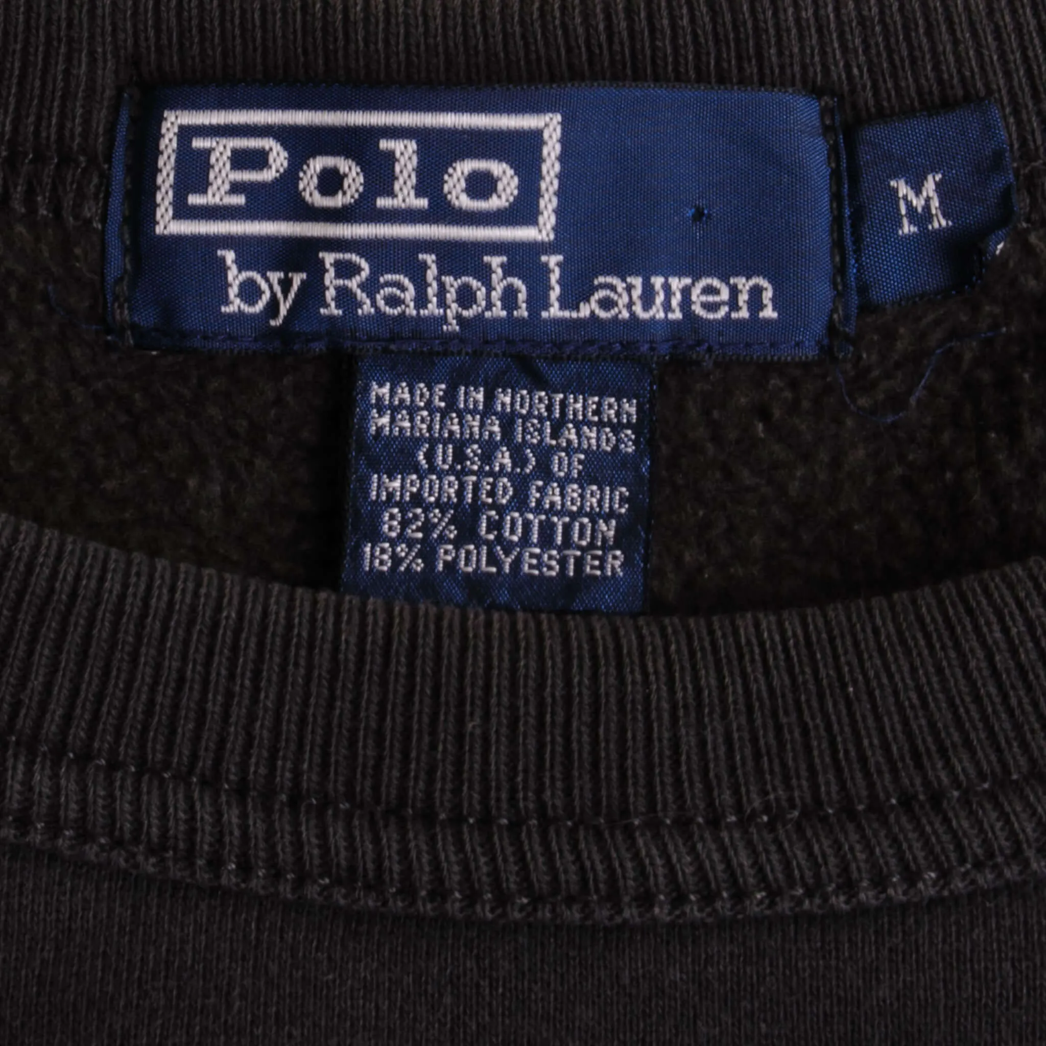 VINTAGE POLO RALPH LAUREN KEY WEST AIR BASE SWEATSHIRT SIZE MEDIUM 1990S MADE IN USA