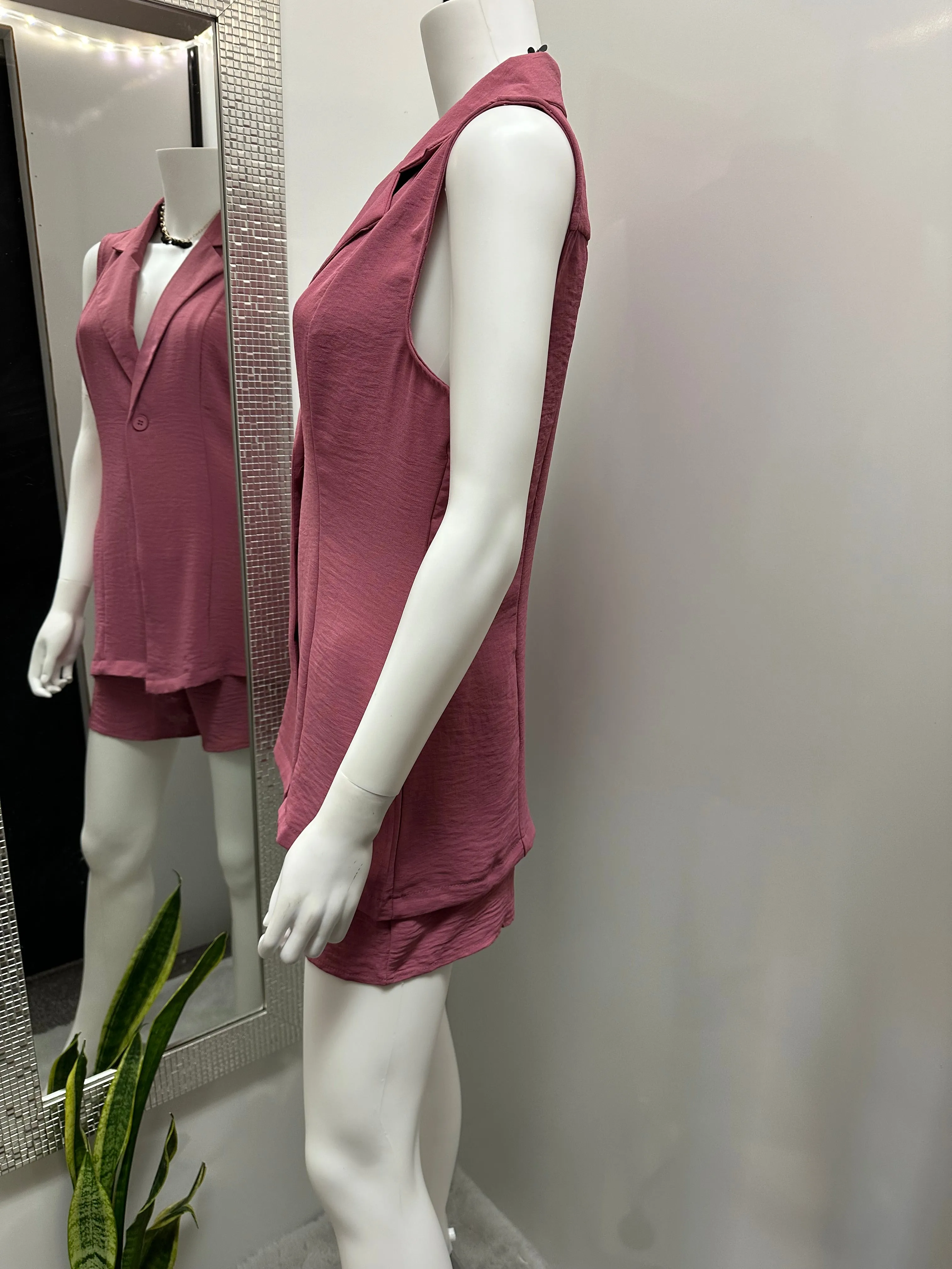 Women Vest/Mulberry-MJ2051T