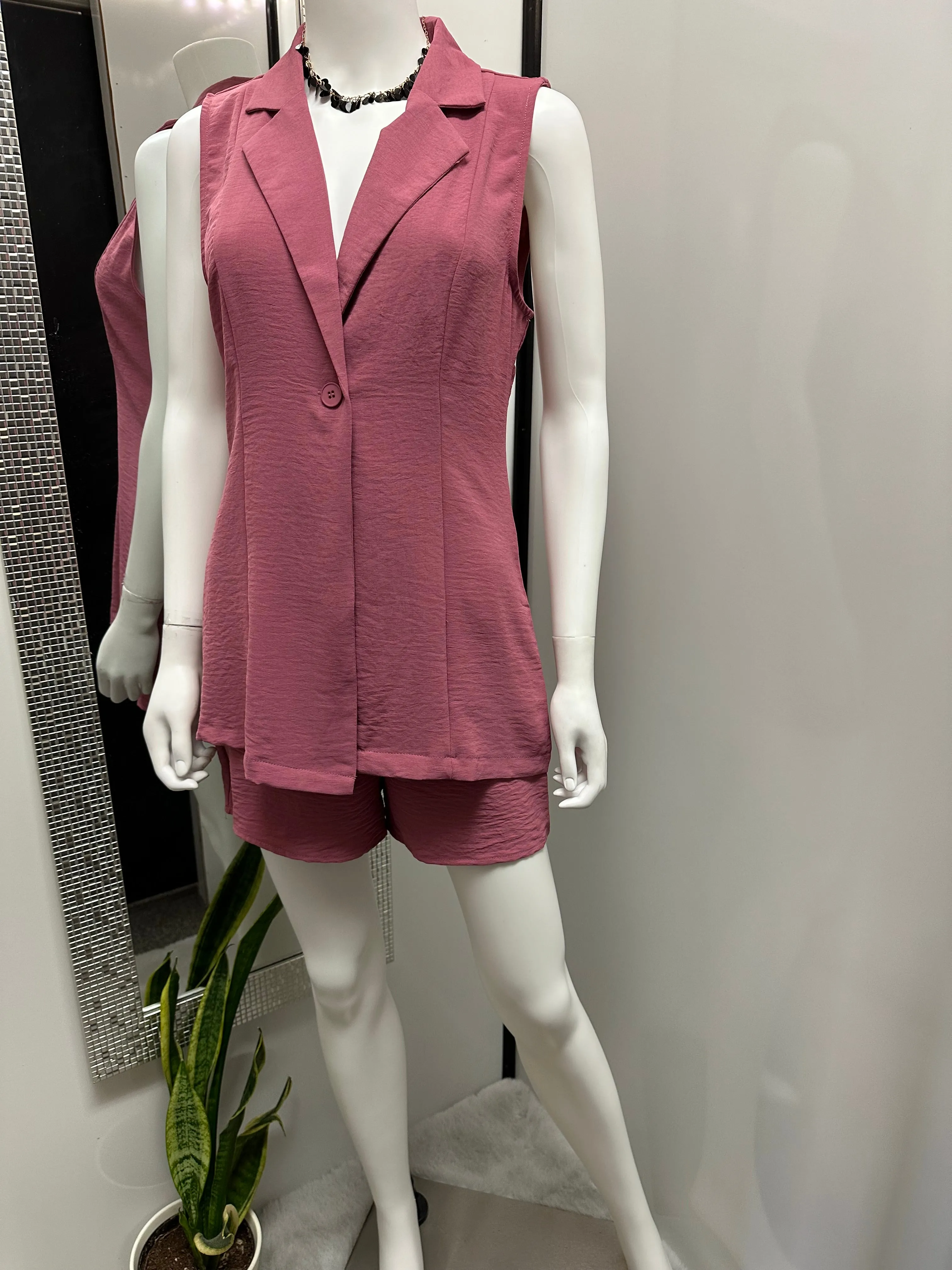 Women Vest/Mulberry-MJ2051T