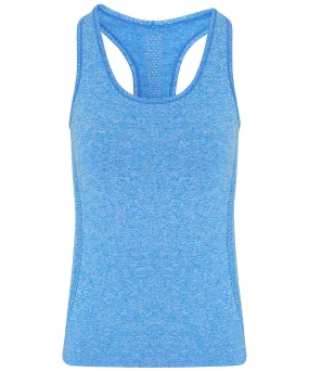 Womens TriDri® seamless 3D fit multi-sport sculpt vest | Sapphire