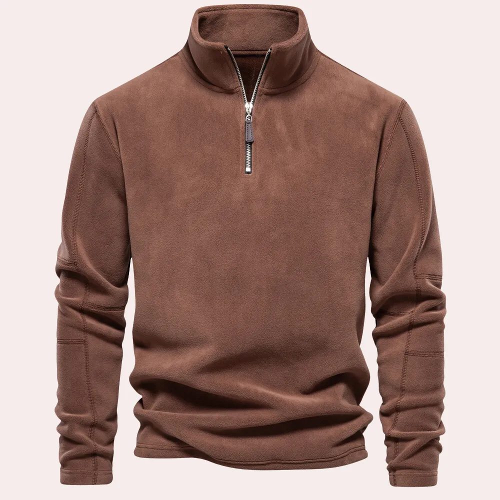 Xavi | Warmer & Stilvoller Herren Zip-Pullover