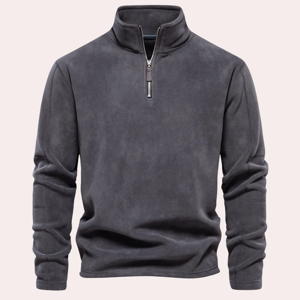 Xavi | Warmer & Stilvoller Herren Zip-Pullover